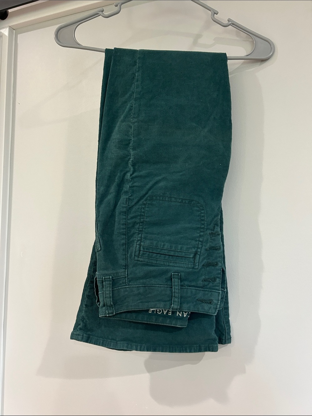 American Eagle Stretch Corduroy Super High-Waisted Flare Pant